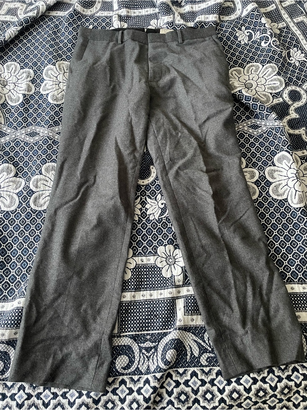 Club Monaco grey wool pants waist 34